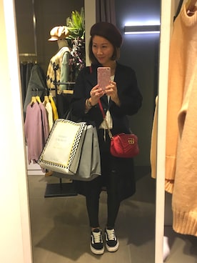 「AMERICAN HOLIC」｜Yyさん（レディース・162cm）の冬コーディネート