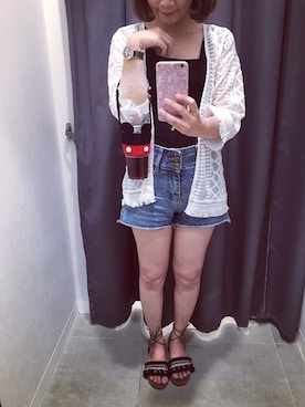 「RADOのアイテム」を使った、Yyさん（レディース・162cm）の夏コーディネート