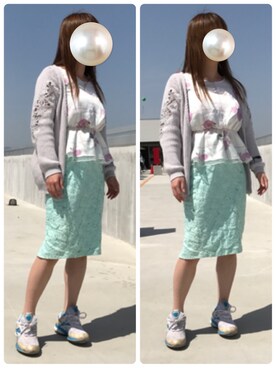 にゃんこさん（レディース・153cm）の春コーディネート