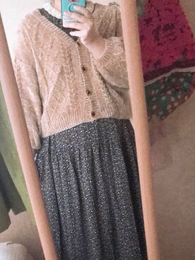 「DECO（デコ）のアイテム」を使った、yufu💐さん（レディース・165cm）の秋コーディネート