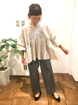 ちばななこさん(レディース・154cm)の春コーディネート