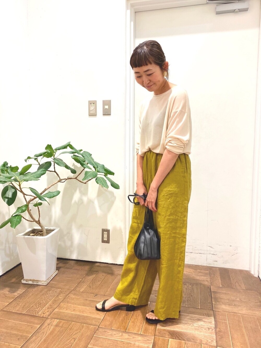 love&peace様 C6434 ハイゲージニット×パンツコーデ love&peace様 C6434 ハイゲージニット×パンツコーデ