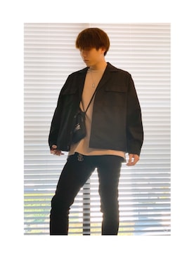 「youthloser」｜「アイテム（腕時計）」を使った、チョコπさん（メンズ・169cm）の春コーディネート