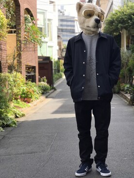 「adidas SB（アディダススケートボーディング）のアイテム」を使った、ザッシュ（仮称）さん（メンズ・171cm）の秋コーディネート