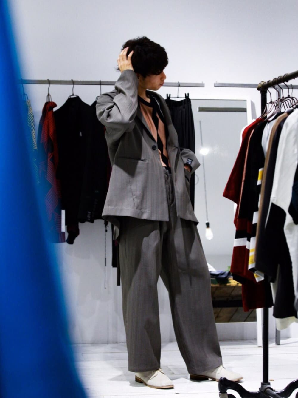 SHAREEF 17ss セットアップ（はやしばらかつみ｜SHAREEFのテーラード 