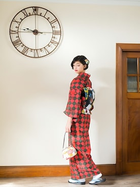 KIMONOMACHIさん（レディース・166cm）の秋コーディネート