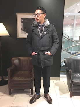 「ピューテリー」｜jyunkiさん（メンズ・179cm）の冬コーディネート