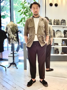 jyunkiさん（メンズ・179cm）の夏コーディネート