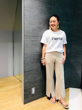 「デイリーコーデ」｜CHIEさん（レディース・158cm）の夏コーディネート