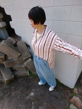 「正面全身のアイテム（その他、その他）」を使った、ViViaN k.さん（レディース・165cm）の春コーディネート