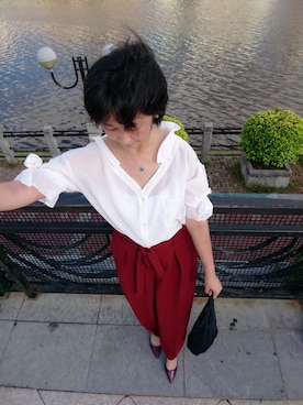 「dictionary（ディクショナリー）のアイテム（バッグ）」を使った、ViViaN k.さん（レディース・165cm）の夏コーディネート