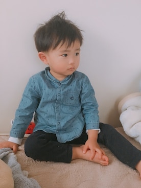 KOppiiiiiさん（キッズ・90cm）の冬コーディネート