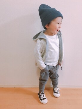 KOppiiiiiさん（キッズ・90cm）の冬コーディネート