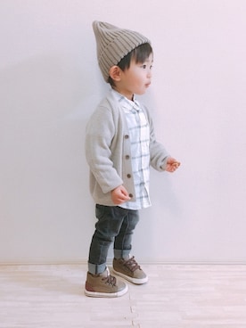 KOppiiiiiさん（キッズ・90cm）の春コーディネート