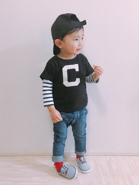 KOppiiiiiさん（キッズ・90cm）の春コーディネート