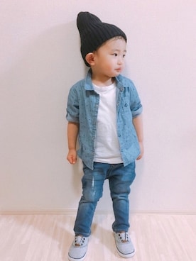 KOppiiiiiさん（キッズ・90cm）の春コーディネート
