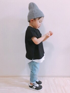 KOppiiiiiさん（キッズ・90cm）の春コーディネート