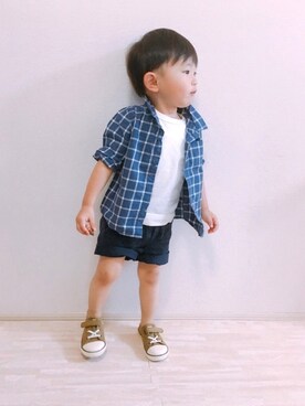KOppiiiiiさん（キッズ・90cm）の夏コーディネート