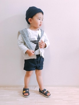 KOppiiiiiさん（キッズ・90cm）の夏コーディネート