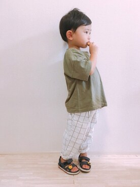 KOppiiiiiさん（キッズ・90cm）の夏コーディネート