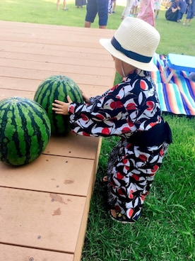 KOppiiiiiさん（キッズ・90cm）の夏コーディネート