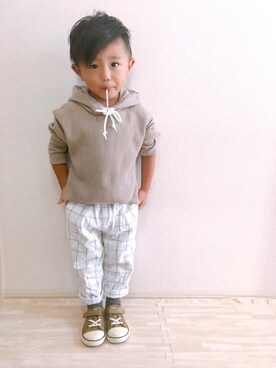 KOppiiiiiさん（キッズ・90cm）の秋コーディネート