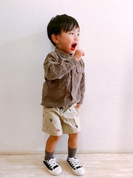 KOppiiiiiさん（キッズ・90cm）の秋コーディネート