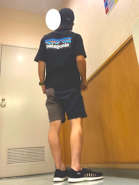 「ROKX（ロックス）のアイテム（パンツ）」を使った、DAIKIさん（メンズ・168cm）の秋コーディネート