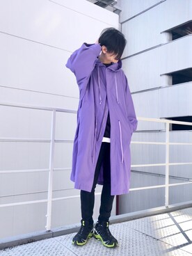 「HARE（ハレ）のアイテム（その他アウター）」を使った、napaさん（メンズ・178cm）の春コーディネート