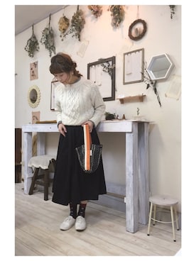 aiさん（レディース・156cm）の冬コーディネート