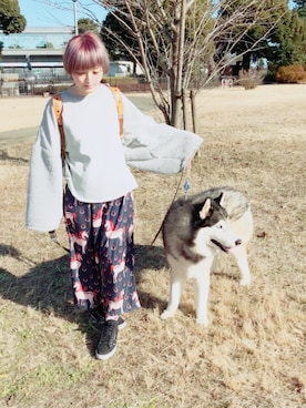 みまんさん（レディース・153cm）の冬コーディネート