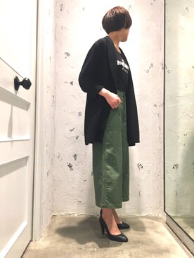 「アイテム（ジャケット/アウター）」を使った、O-tanさん（レディース・168cm）の冬コーディネート