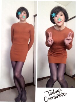 「ミニワンピ」｜kurumi0118さん（レディース・168cm）の春コーディネート