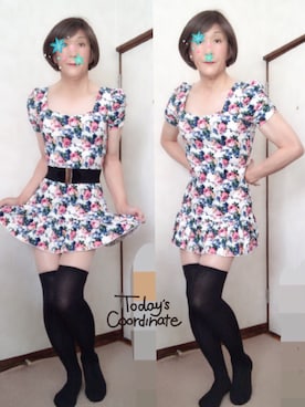 「ミニワンピ」｜kurumi0118さん（レディース・168cm）の夏コーディネート