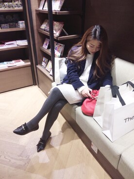 毛球酱さん（レディース・162cm）の冬コーディネート