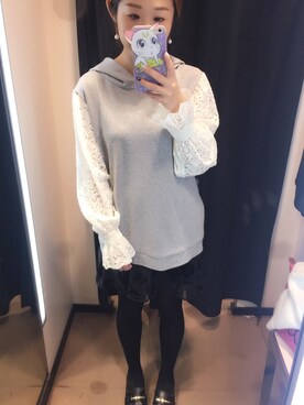 毛球酱さん（レディース・162cm）の冬コーディネート