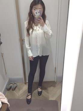 毛球酱さん（レディース・162cm）の春コーディネート