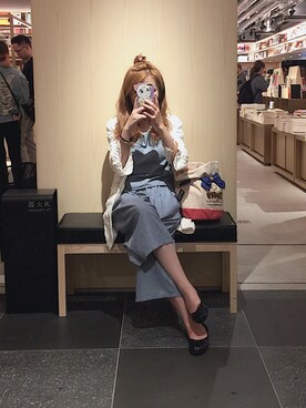 毛球酱さん（レディース・162cm）の春コーディネート