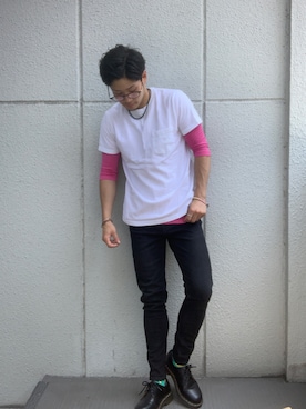 miniさん（メンズ・160cm）の夏コーディネート