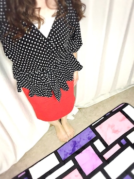 「oneway glamorous（ワンウェイグラマラス）のアイテム」を使った、ゆかぷにさん（レディース・158cm）の秋コーディネート