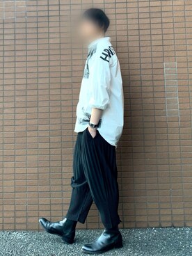 ブラック系のアイテムを使った 山田涼介 の人気ファッションコーディネート Wear