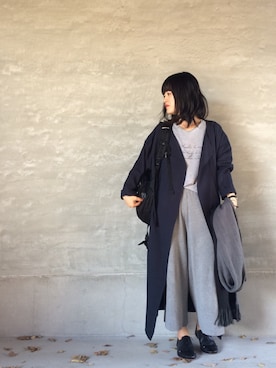 antiquaさん（レディース・153cm）の冬コーディネート