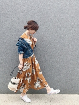 antiquaさん（レディース・156cm）の夏コーディネート