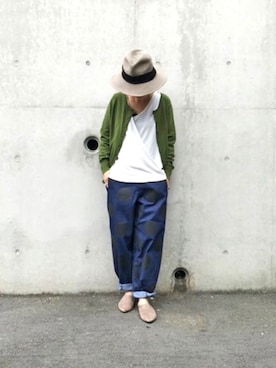 「ドット柄」｜antiquaさん（レディース・154cm）の冬コーディネート