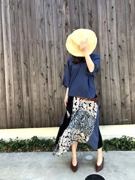 「アンティカ」｜antiquaさん（レディース・163cm）の春コーディネート
