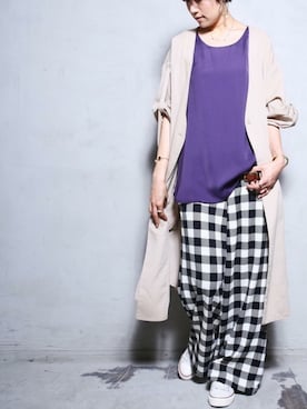 antiquaさん（レディース・163cm）の秋コーディネート