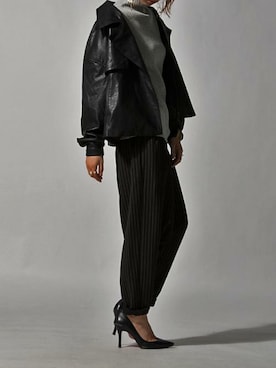 「甘辛mix」｜antiquaさん（レディース・157cm）の秋コーディネート