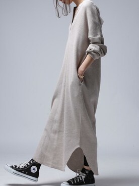 「アンティカ」｜antiquaさん（レディース・157cm）の春コーディネート