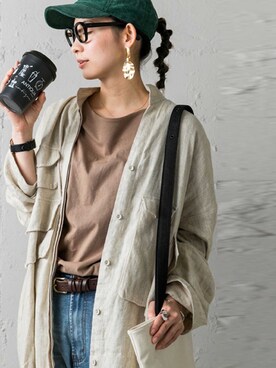 antiquaさん（レディース・164cm）の冬コーディネート