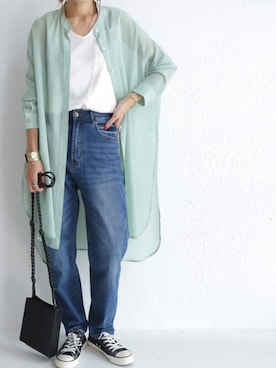 antiquaさん(レディース・157cm)の夏コーディネート